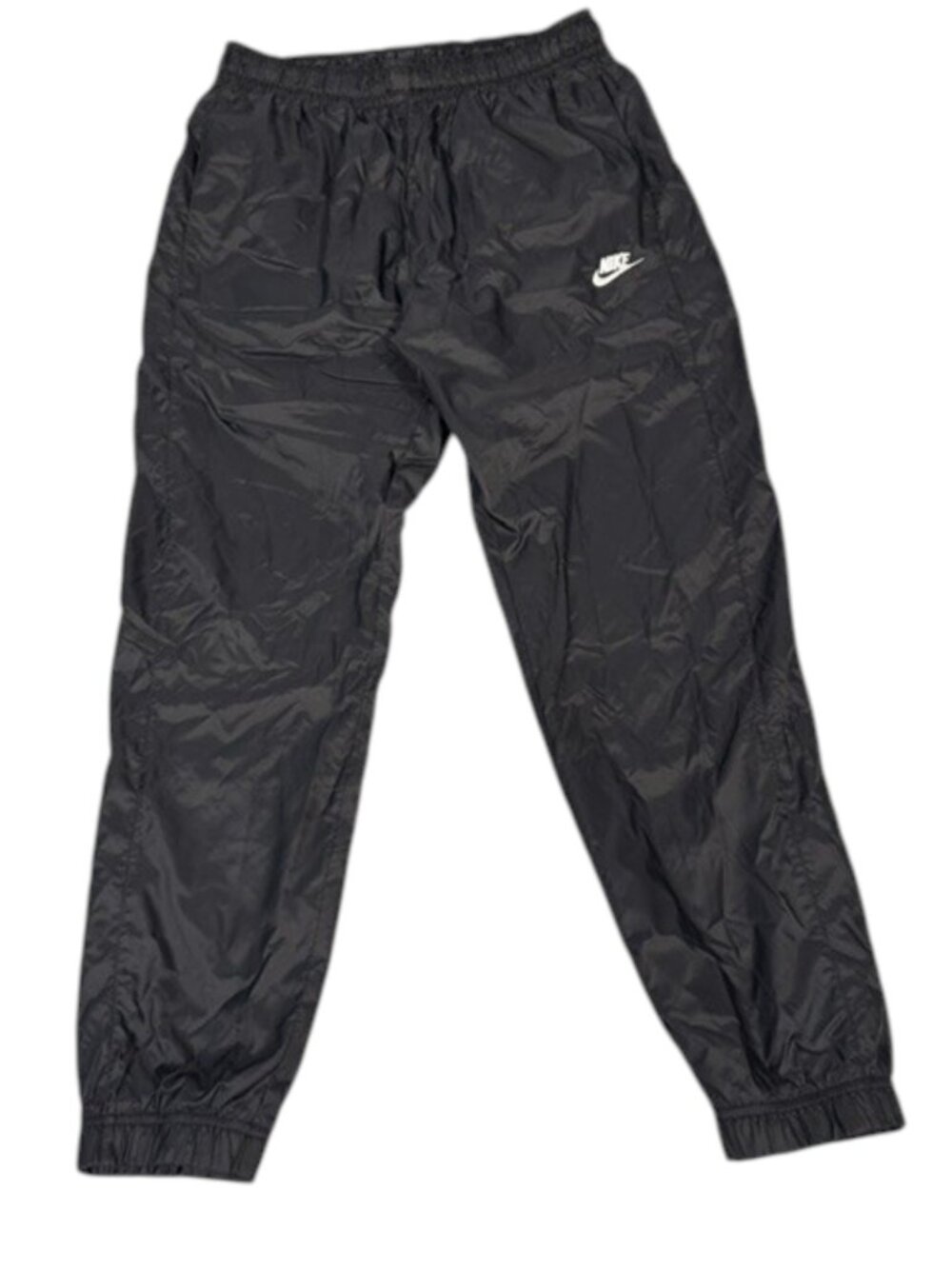 NWOT Nike Men's Black Nylon Track Pants Joggers Size M